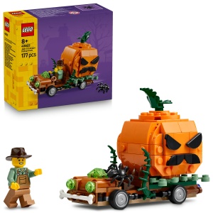 Set LEGO Camioneta cu dovleac sculptat (40822)