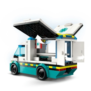 Set LEGO City - Ambulanta de urgente (60451) - Img 5