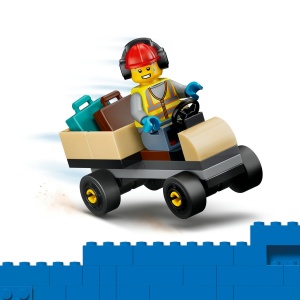 Set LEGO City - Avion cu reacție pentru pasageri (60492) - Img 5