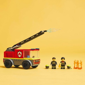 Set LEGO City - Camion de pompieri cu scara (60463) - Img 3
