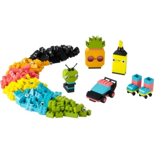 Set LEGO Classic - Distractie creativa in culori neon (11027) - Img 6