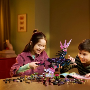 Set LEGO DREAMZzz - Corbul de la miezul noptii al vrajitoarei din Never (71478) - Img 4