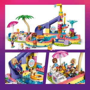 Set LEGO Friends - O zi distractivă în parcul acvatic (42676) - Img 6