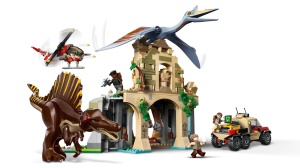 Set LEGO Jurassic World - Misiune aeriana cu Spinosaurus si Quetzalcoatlus (76976) - Img 5