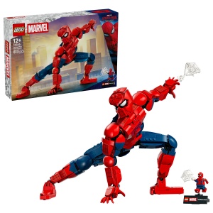 Set LEGO Marvel Super Heroes - Figurină erou Omul Păianjen (76346)