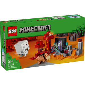 Set LEGO Minecraft - Amuscada in portalul Nether (21255) - Img 2