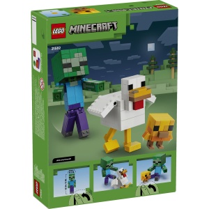 Set LEGO Minecraft - Jocheu de găini (21582) - Img 2