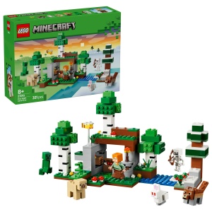 Set LEGO Minecraft - Prima aventură pe timp de noapte (21593)