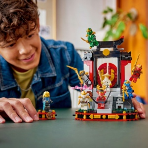 Set LEGO Ninjago - Model pentru etalare cu personaje ninja la a 15-a aniversare (71866) - Img 4