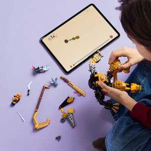 Set LEGO Ninjago - Robotul de luptă Spinjitzu al lui Arin (71839) - Img 4