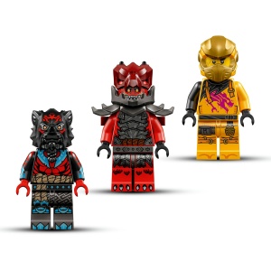 Set LEGO Ninjago - Superavionul cu reactie al lui Ras si Arin (71833) - Img 3