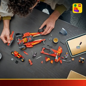 Set LEGO Ninjago - X-1 Ninja Charger la a 15-a aniversare (71867) - Img 5