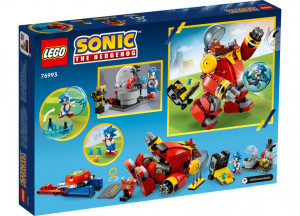 Set LEGO Sonic the Hedgehog - Sonic vs. Robotul Death Egg al Dr. Eggman (76993) - Img 3
