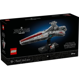 Set LEGO Star Wars - Crucișătorul de atac din clasa Venator (75441) - Img 2
