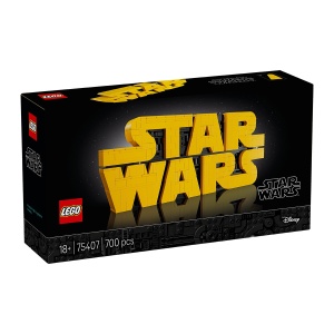 Set LEGO Star Wars - Logoul Star Wars din caramizi (75407) - Img 2