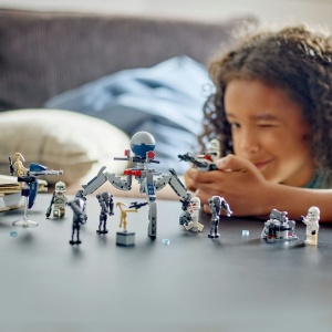Set LEGO Star Wars - Pachet de lupta: Clone Trooper si droid de lupta (75372) - Img 8