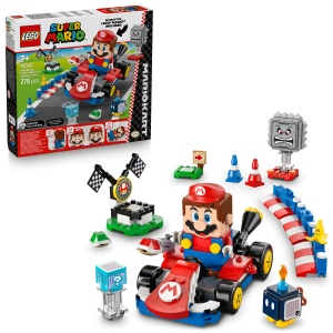 Set LEGO Super Mario - Mario Kart – LEGO Mario interactiv si Standard Kart (72043) - Img 1