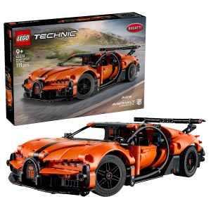Set LEGO Technic - Hipermașina Bugatti Chiron Pur Sport (42222)