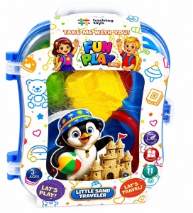 Set Micul Calator Rucsac Pentru Nisip Albastru