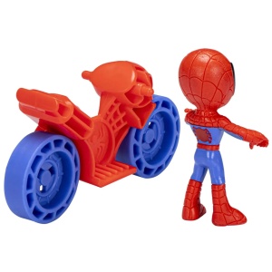 Spiderman Set Motocicleta Si Figurina Spidey 6Cm - Img 7