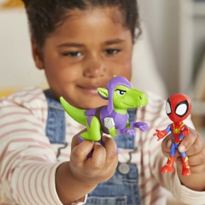 Spidey Si Prietenii Marvel Dino Webs Spidey Si Goblin Raptor - Img 3