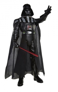 Star Wars Big Figs Figurina Cu 7 Puncte De Articulatie Si Sabie Lightsaber Cu Lumini Si Sunete Darth Vader - Img 2