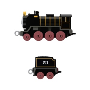 Thomas Locomotiva Cu Vagon Push Along Hiro - Img 3