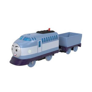 Thomas Locomotiva Motorizata Kenji Cu Vagon - Img 2