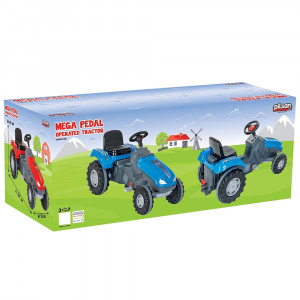 Tractor cu pedale Pilsan Mega 07-321 red - Img 4