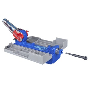 Transformers Earthspark Camion Cu Remorca De Lupta Optimus Prime - Img 5