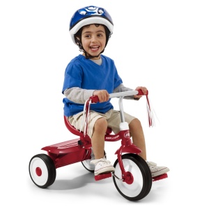 Tricicleta pliabila Radio Flyer Fold 2 Go Red, 1-3 ani - Img 2