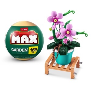 Zuru Max - Set de constructie, Flori de gradina in ghiveci, diverse modele - Img 8