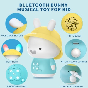Alilo Baby Bunny - Iepuraș Interactiv cu Povești și Cântece in limba Romana, Culoare Roz - Img 8
