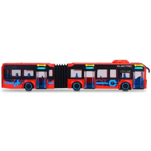 Autobuz Dickie Toys Volvo City Bus 40 cm rosu - Img 3