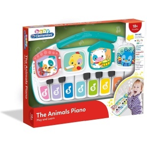 Baby Clementoni - Pian Interactiv Cu Animale