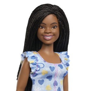 Barbie Fashionistas Papusa Barbie Bruneta Cu Sindrom Down - Img 4