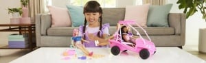 Barbie Mysteries Detectivi Pe Plaja Masinuta Buggy Si Accesorii - Img 3