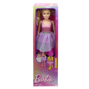 Barbie Papusa Barbie Blonda 61Cm - Img 2