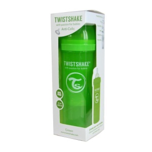 Biberon Twistshake Anti - Colici 330 ml Alb - Img 3