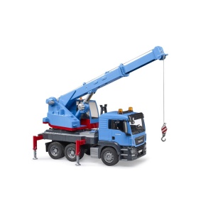 Bruder camion Man TGS cu macara - Img 3