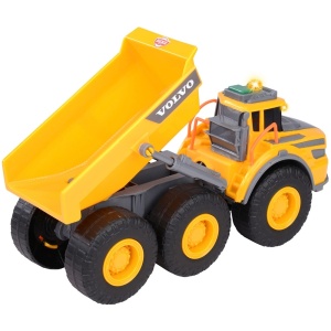Camion basculant Dickie Toys Volvo Articulated Hauler 23 cm cu lumini si sunete - Img 2