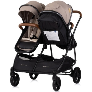 Carucior gemeni Chipolino Duo Smart 2 in 1 tiramisu - Img 4