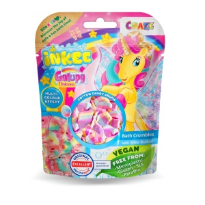 Craze - Granule efervescente de baie Inkee unicorn Galupy - Img 2
