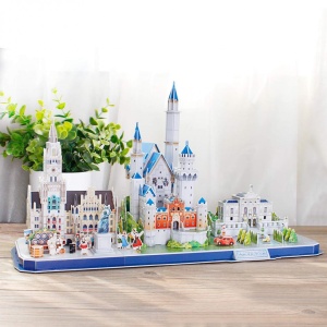 Cubic Fun - Puzzle 3D Bavaria 178 Piese - Img 4
