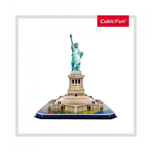 Cubic Fun - Puzzle 3D Statuia Libertatii (Nivel Mediu 39 Piese) - Img 4