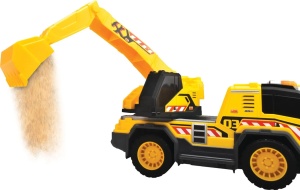 Dickie Camion Cu Excavator Cu Sunete Si Lumini 30Cm - Img 4