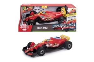 Dickie Toys Formula Racer Masina Team Apex Cu Lumini Si Sunete Scara 1 La 24 - Img 3