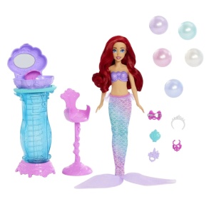Disney Princess Papusa Ariel Si Masuta De Machiaj Cu Surprize - Img 6