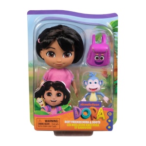 Dora Set Cei Mai Buni Prieteni Papusa Dora Si Boots Cu Accesorii