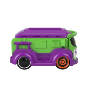 Fisher Price Batwheels Masinuta Metalica Prank Vanul Lui Joker 1:55 - Img 4